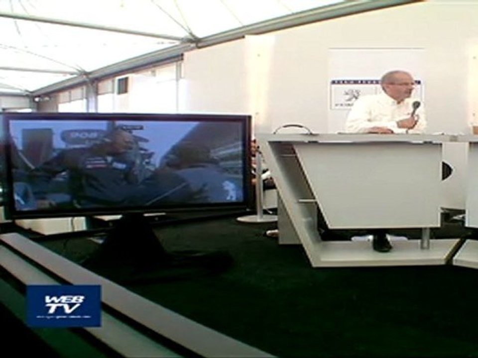 Peugeot 24H du Mans : Interview Bernhard Bihr et Guy Maugis