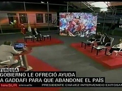 Erdogan, ofreció ayuda al líder libio Muammar Al Gaddafi