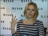 Scarlett Johanson, en la entrega de los 'Botón-MANGO Fashion