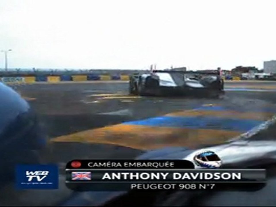 Peugeot 24H du Mans : LOTTERER coupe la chicane