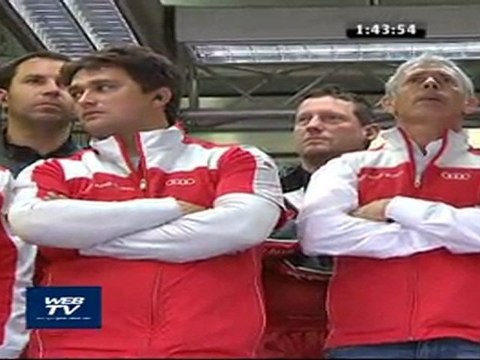 Peugeot 24H du Mans : Contact entre Marc Gene et Lotterer