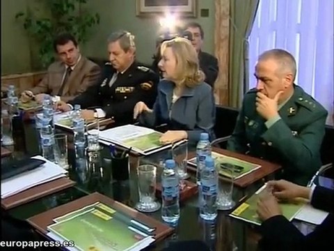 Amparo Valcarce en rueda de prensa