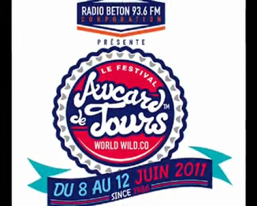 Radio Béton! 93.6 Mhz  "26eme Festival Aucard De Tours"
