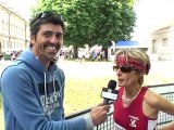 Vainqueur chez les femmes de la course du Château du Vincennes Frédérique Fisel