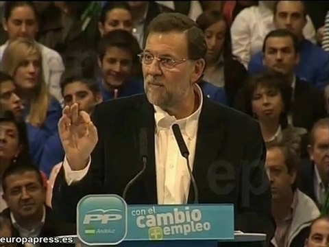 Rajoy lamenta que Zapatero no sepa gobernar
