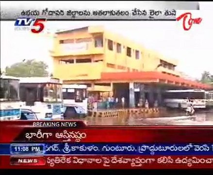Cyclone 'Laila' slams East and West Godavari Districts
