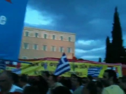 Αγανακτισμένοι Σύνταγμα 19η μερα
