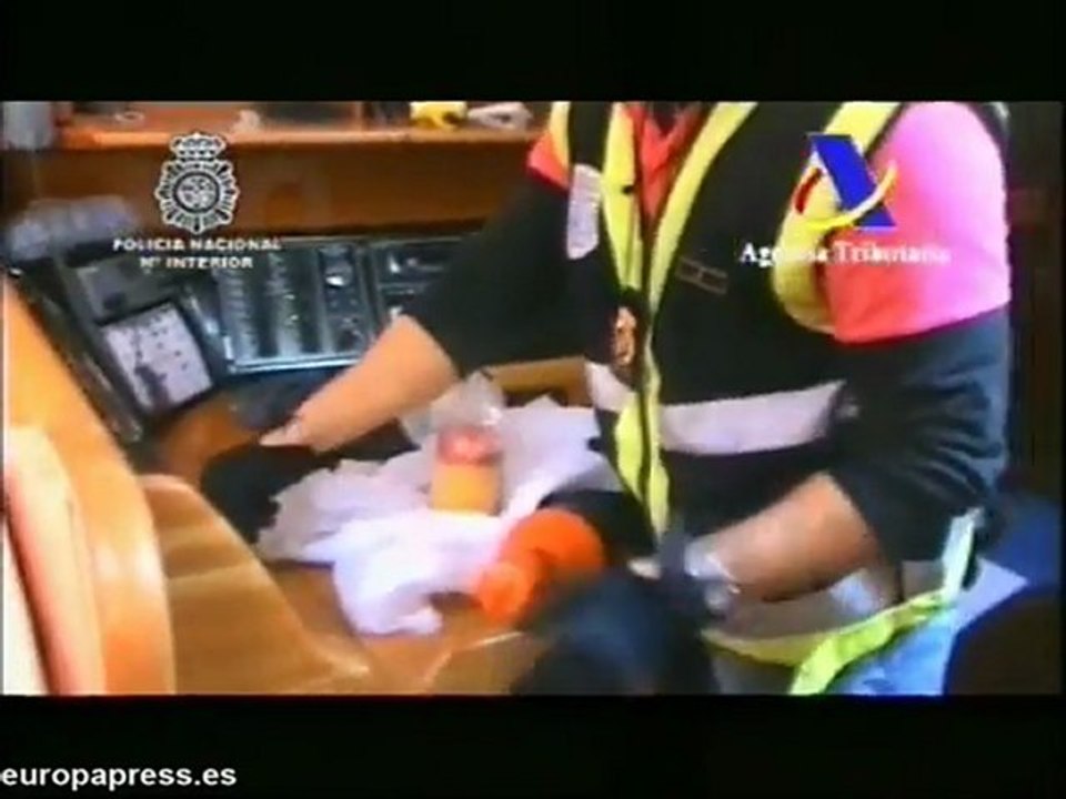 Interceptan velero con 3.200 kilos de hachís