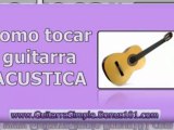 aprender a tocar guitarra acustica -  clases de guitarra para principiantes