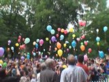 Lacher de Ballons à la Fete de Quartier du Parc Salvator