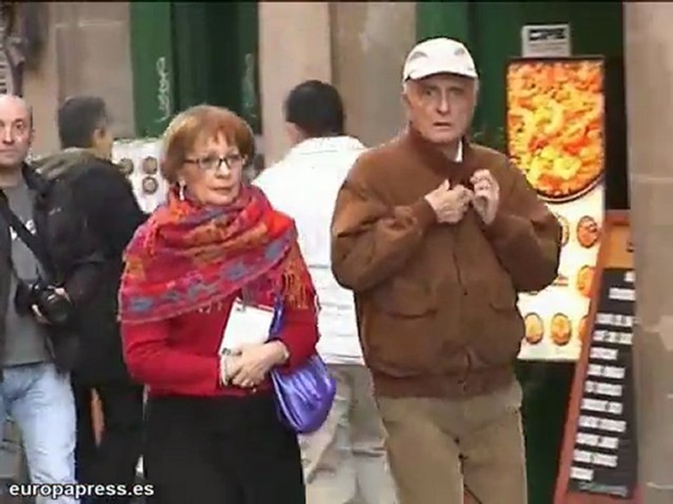 Viento y bajada de temperaturas en Barcelona