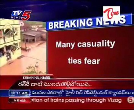 Cyclone damages crops and properties