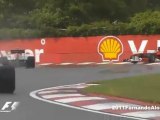 Fernando Alonso And Jenson Button Crash