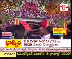 CM Rosaiah tour in Medak