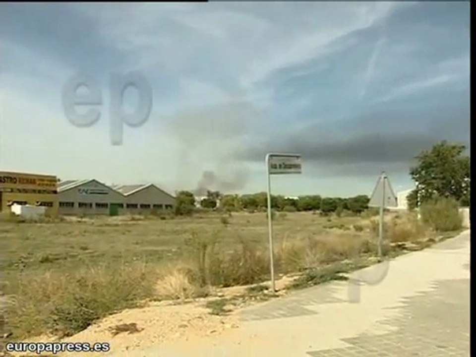 Incendio en Alcalá de Henares