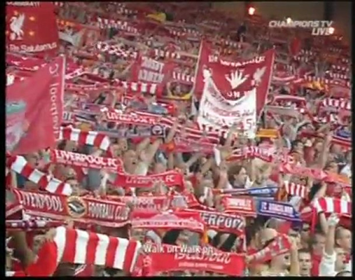 You Ll Never Walk Alone This Is Anfield Liverpool Fans Video Dailymotion