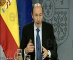 Rubalcaba ve positivo el descenso del paro