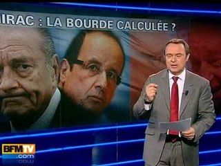 Soutien de Chirac à Hollande : bourde calculée ?