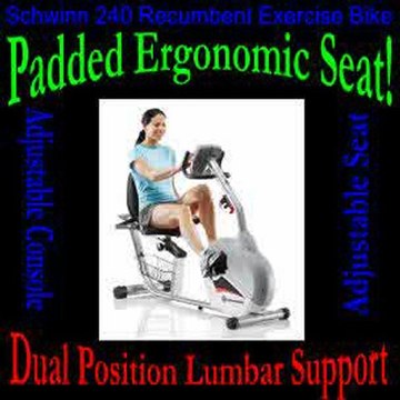 Schwinn 240 Recumbent Exercise Bike