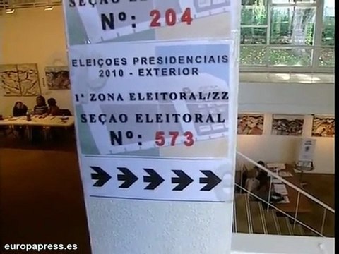 Brasileños votan en Madrid