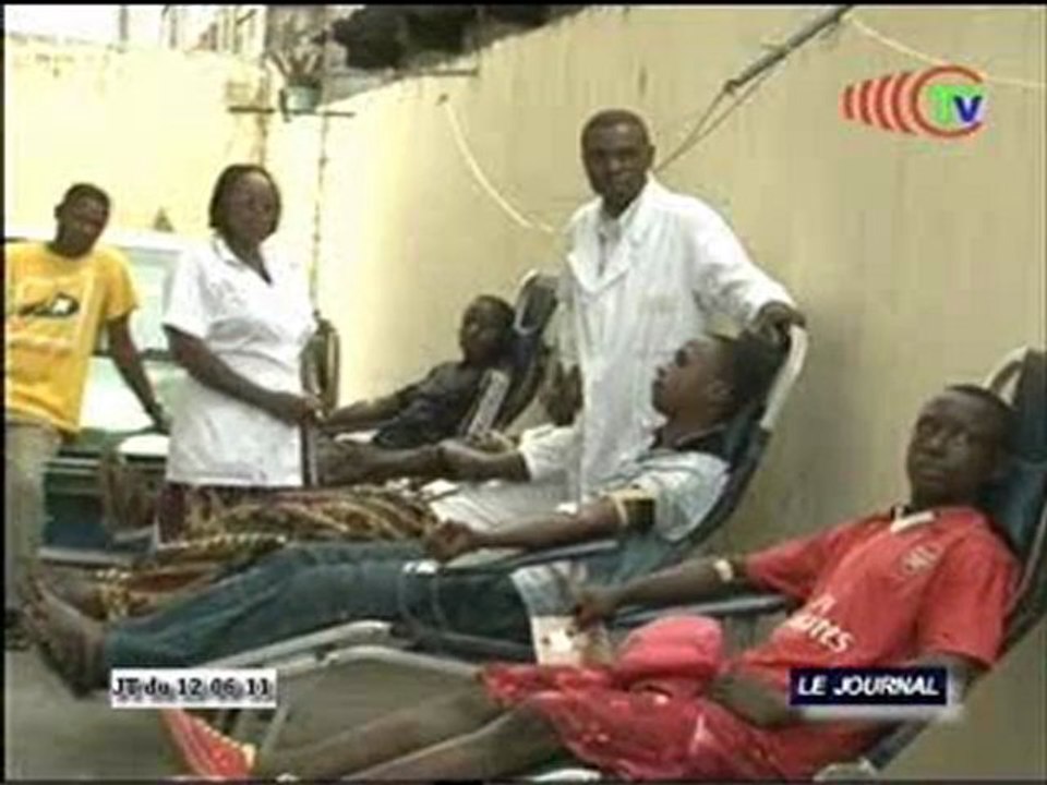 Les Jeunes de Talangaï font un don de sang au CNTS