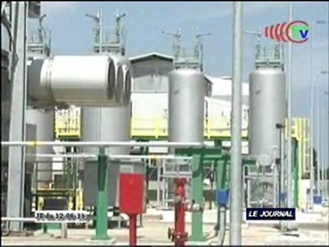 Réception provisoire de la centrale électrique à gaz du Congo
