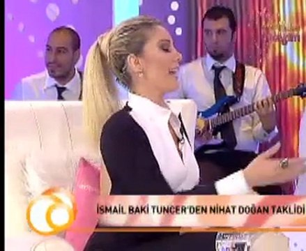 İSMAİL BAKİ TUNCER'DEN CANLI YAYINDA NİHAT DOĞAN TAKLİDİ