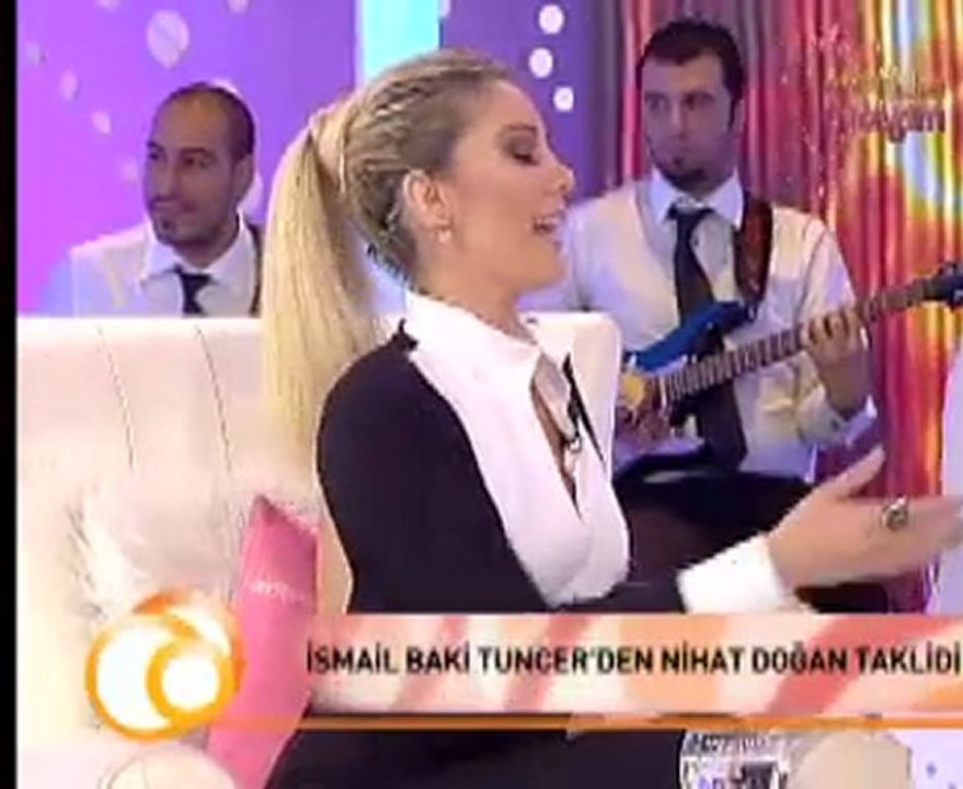 İSMAİL BAKİ TUNCER'DEN CANLI YAYINDA NİHAT DOĞAN TAKLİDİ