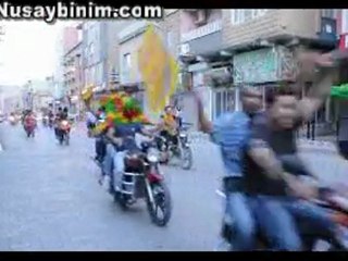 Nusaybinde seçim kutlamaları