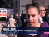 F3-20110609 - extrait interview Estelle Touzin lors de la manifestation de soutien jeunes mineurs isolés