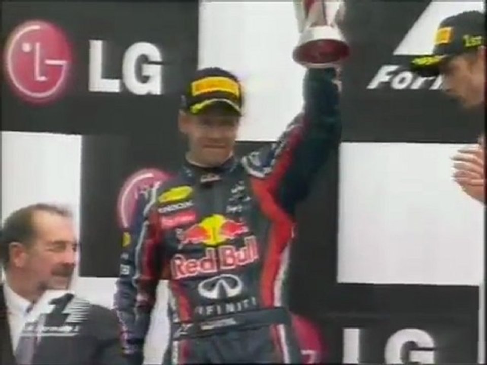 F1 2011 Canada / Le Podium
