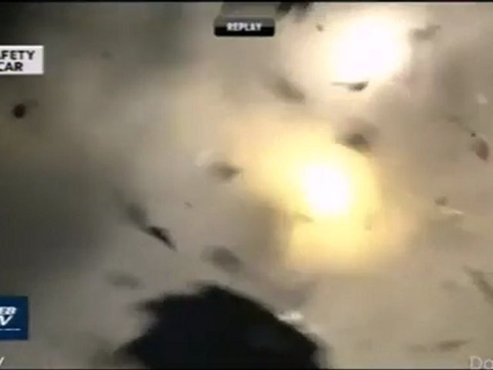 24 H du Mans 2011 :  Mike Rockenfeller Huge Crash