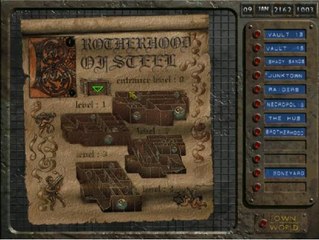 Fallout 1 walkthrough 11 - Le QG de la Confrérie