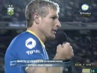 Martín 'Loco' Palermo cuelga las botas!!!
