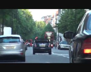 Turqoise 599 goes crazy around London!