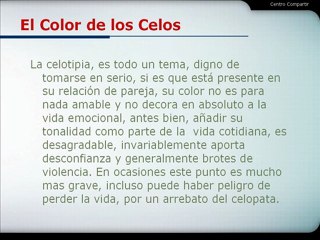 Terapia Psicológica - El Color de los Celos