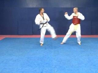 Taekwondo 360 tornado kick