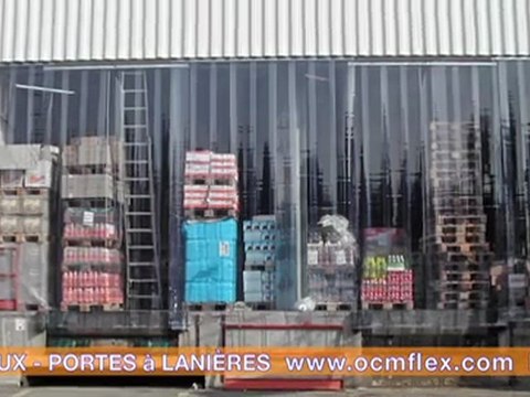 Rideaux à laniéres - Porte souple à lanières - Portes souples industrielles