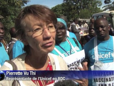 Vaccins: une campagne contre la polio lancée à travers la RDC