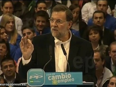 Rajoy lamenta que Zapatero no sepa gobernar