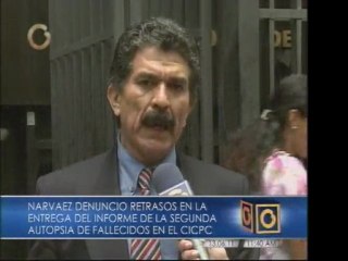 Irregularidades en caso de los fallecidos en el CICPC