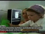 Consultas populares de Italia superan 50% de participación