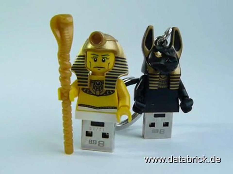 Pharaon lecteur flash USB figurine
