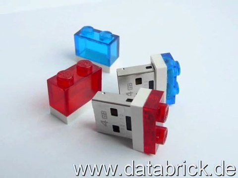micro usb flash drives made with lego plates
