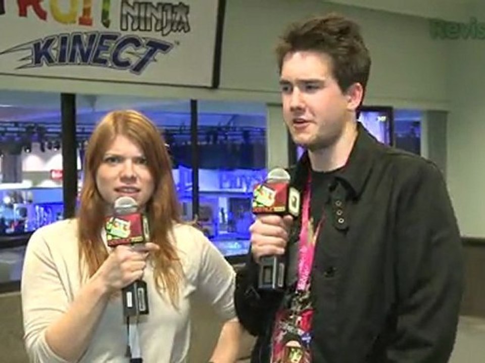 E3 2011 - Hands On With Fruit Ninja Kinect! - Destructoid