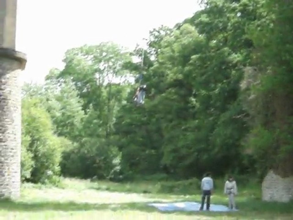 saut a l'élastique de cédric