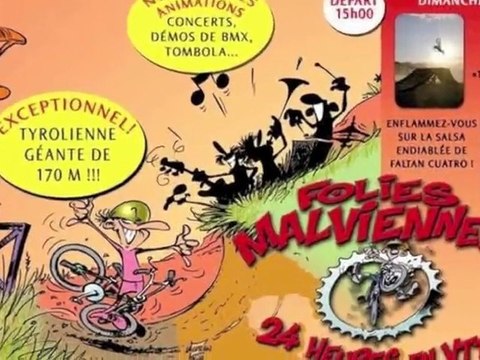 Le 1er tour des Folies Malviennes 2011.