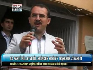 akparti'den erzin'e teşekkür ziyareti