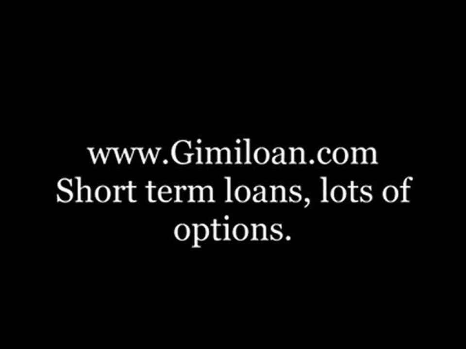 UK quick cash loans; short term loans with end term options