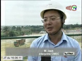 Usine de Djiri : cérémonie de démarrage des travaux de prise d'eau